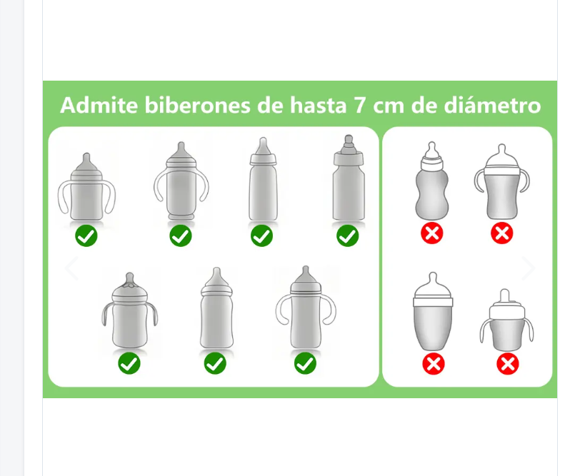 Calentador Portátil de Mamaderas
