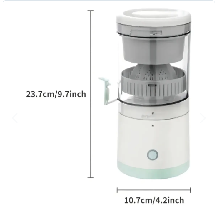 Exprimidor de jugo eléctrico portátil